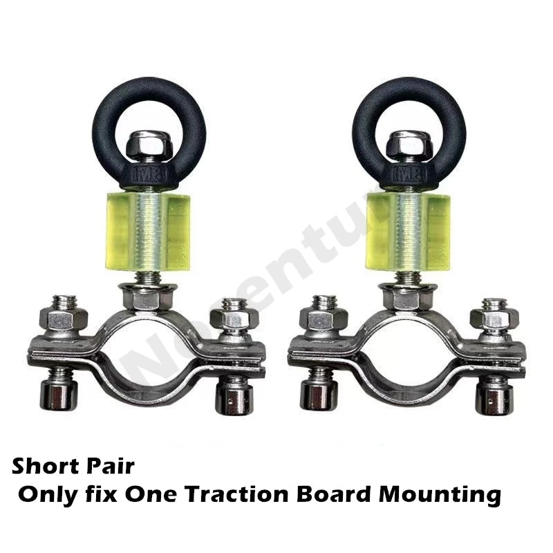 Traction Board Mounting Kits for Recovery Tracks Recovery Board Mount Pins Fixed Bolts For Car Roof Rack Carrier Basket