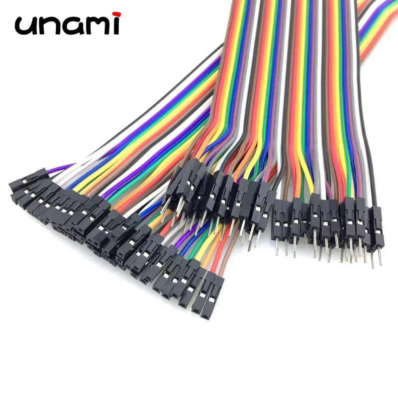 40Pin 10cm 20cm 30cm Male to Male Male to Female and Female to Female Jumper Wire Dupont Cable for Arduino