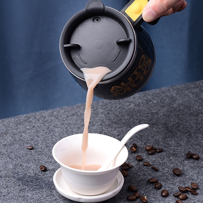 USB Rechargeable Automatic Self Stirring Magnetic Mug New Creative Electric Smart Mixer Coffee Milk Mixing Cup Water Bottle