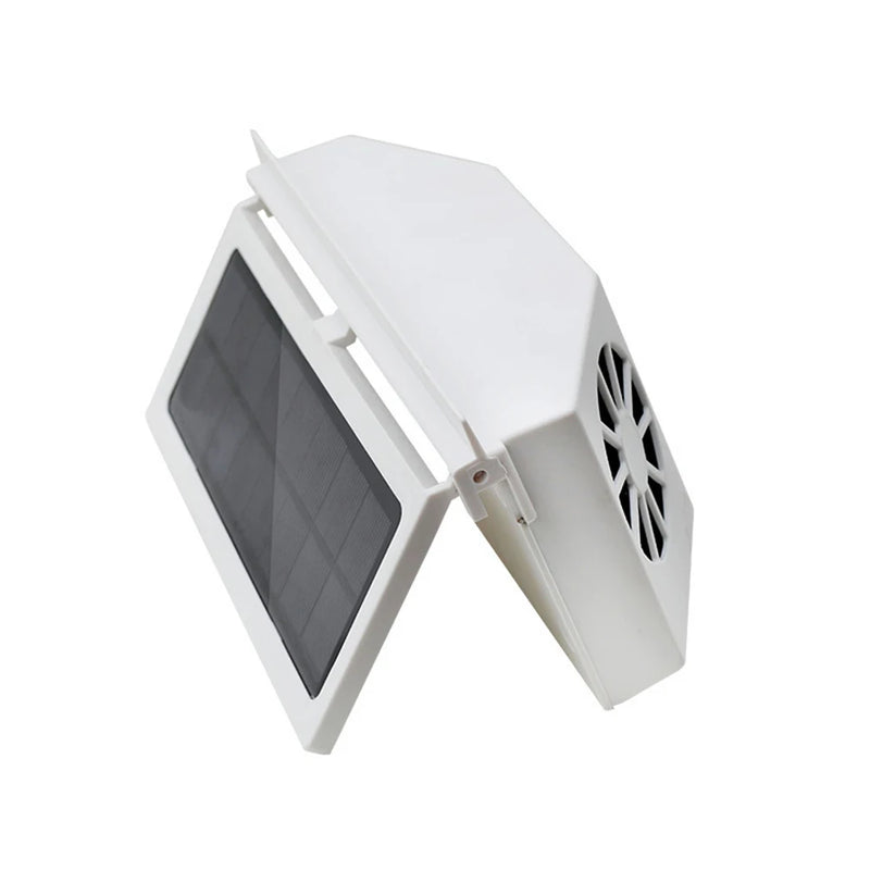 Car Cooling Fan Air Circulation Fan Solar Charging Portable Deodorization Ventilator Auto Ventilation Solar Interior Cooler