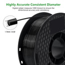 10KG 1.75mm PETG Filament Tangle-Free, High Quality 3D Printing Eco-friendly Plastic Consumables 22LBS, vacuum packaging 3D Prin