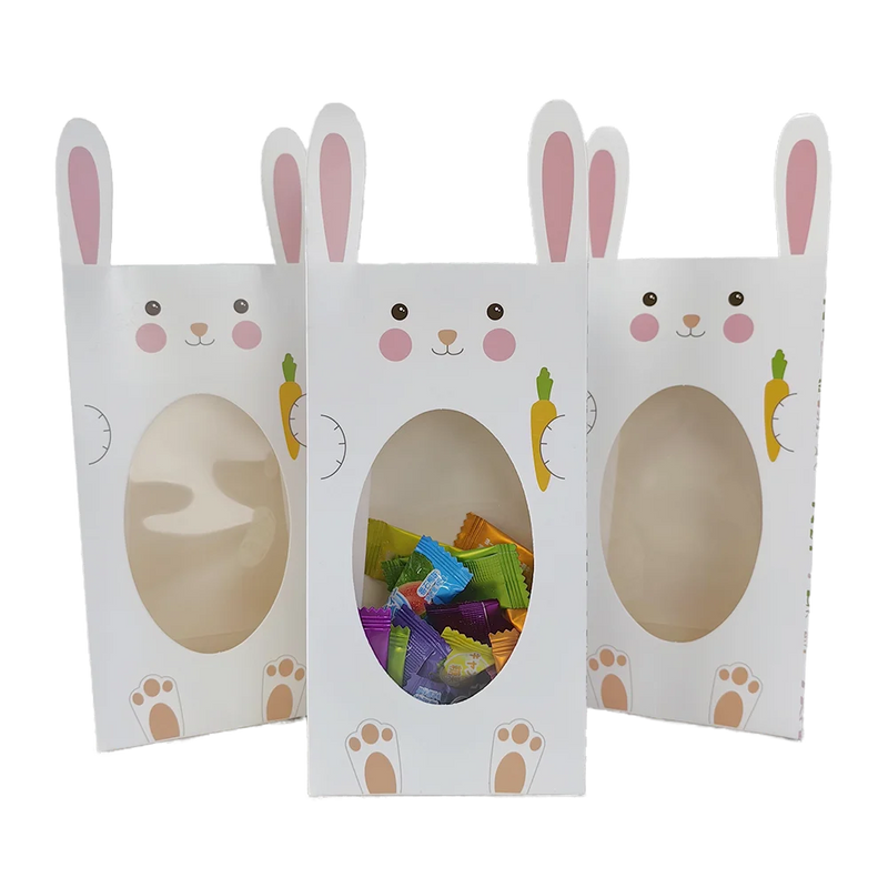 Easter Theme Disposable Tableware Cute Cartoon Rabbit Pattern Paper Plates Cups Napkins Kids Easter Party Decoration Supplies