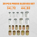 Universal Press Pull Sleeve Bearings Bushes Seals Removal Install Set Repair Kit