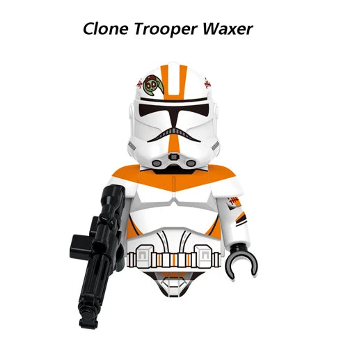 ARC Trooper Fives Clone Trooper Waxer Building Block Wolfpack Boil Shadow Imperial Stormtrooper Commander Sandtrooper Bricks Toy