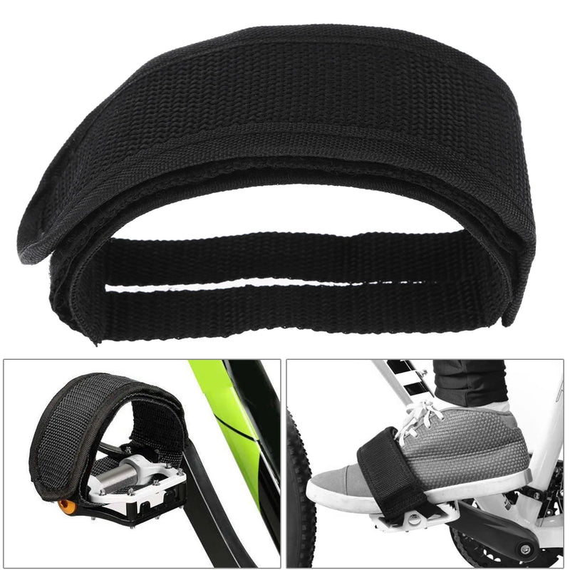 Road Bike Adhesive Strap Cycling Bicycle Anti Slip Wide Platform Pedals Portable Waterproof Cycling Elements