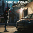 AOSU 3MP PTZ Solar Security Camera Built-in Battery Wireless 2.4Ghz WIFI Camera PIR AI Detection 2-Way Audio Outdoor CCTV Camera