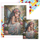 5D DIY Full Square Drill Diamond Painting Elf Character Series Home Art Craft Diamond Painting Home Decoration New Year Gift