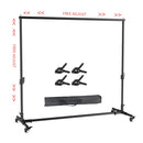 Photography Photo Studio Background Stand Backdrop Chromakey Green Screen Support System Frame Chroma Photobackground For Shoot