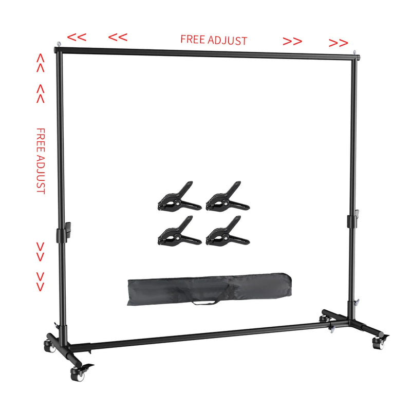 Photography Photo Studio Background Stand Backdrop Chromakey Green Screen Support System Frame Chroma Photobackground For Shoot