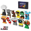 Moc Incredibox Sprunki Building Blocks Set Horror Anime Music Game Incredibox Sprunki Bricks Toy Birthday Christmas Gift for Kid