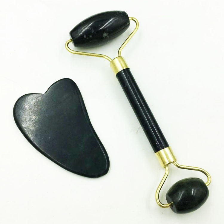 Natural Jade Face Massager Gua Sha Stone Face  Guasha Masaje Facial Board Acupoint Eye Care SPA Massager Tool massage visage