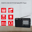 XHDATA D-328 FM Radio AM SW Portable Shortwave Radio Band MP3 Player With TF Card Jack 4Ω/3W Radio Receiver