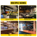 SucceBuy Cash Register Drawer 13" 2 Unlocking Way Fully Removable Design w/ 4 Bill 5 Coin Cash Tray 2 Keys Included Compact Size