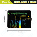 12/15/20Inch LCD Drawing Board Writing Tablet Digit Magic Blackboard Art Tools Painting Learning & Education Toys for Kids Gifts