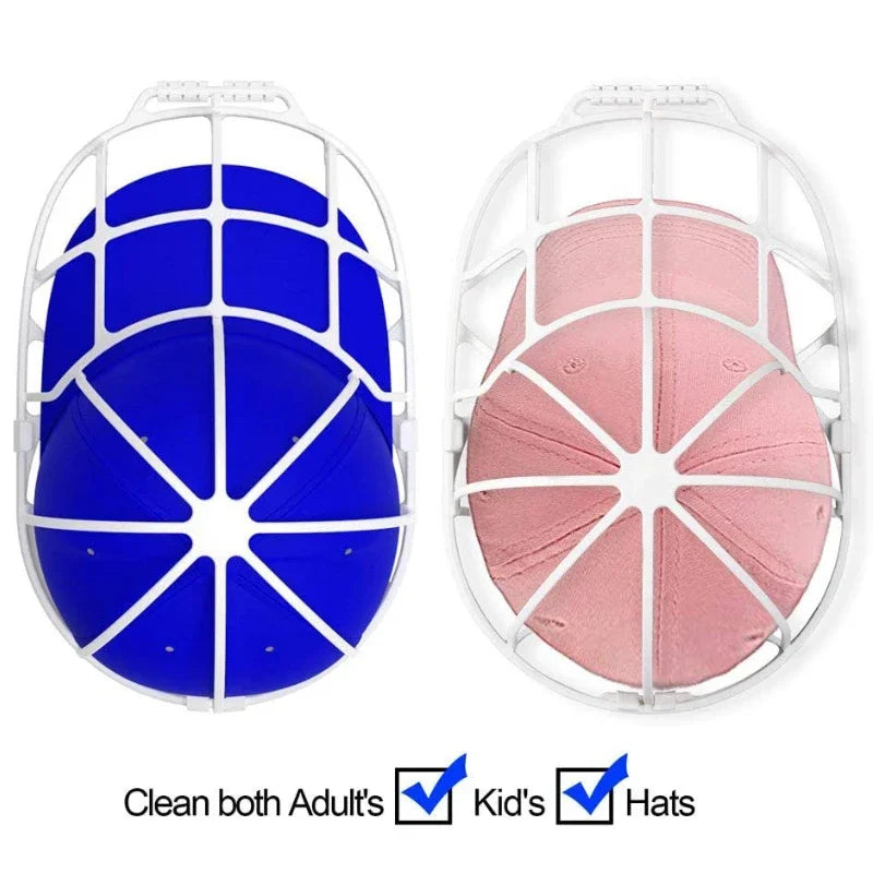 Multifunctional Baseball Cap Washer Fit Hat Washer Frame PP Washing Cage Double-deck Hat Cleaners Protector