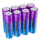 2A Aa 1.5V AA Lithium 3500mWh 1.5v aa Li-ion Rechargeable Battery AA Battereies with LCD Smart Battery Charger for AA AAA batter