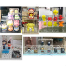 6&12pc Christmas Acrylic Candy Box Goodie Bags Clear Chocolate Plastic Wedding Party Favor Packing Box Container Jewelry Storage