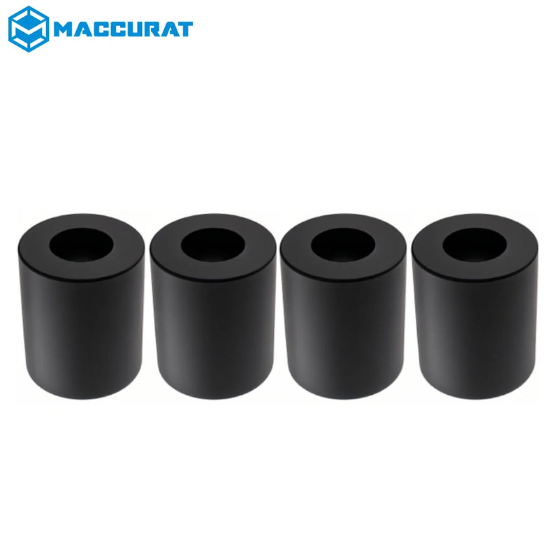 3d Printer High Temperature Blcak Silicone Solid Spacer Hot Bed Leveling Column  Short for CR-10/ CR10S Ender-3 Pro MK3