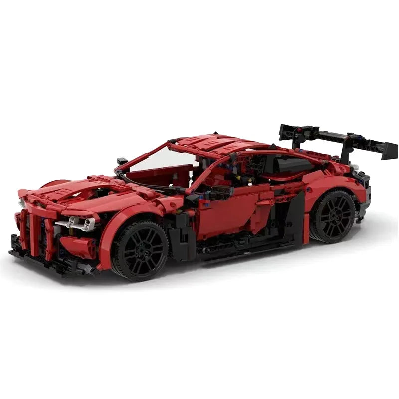 2024 NEW Technical Vehicle M4 GT3 MOC Supercar Building Blocks Model Sports Racing Cars Bricks DIY Toy Birthday Christmas Gifts