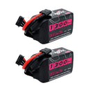 2PCS CNHL 6S 22.2V Lipo Battery 1300mah 1500mah 130C with XT60 Plug For Quadcopter Drone Airplane RC FPV Helicopter Hobby