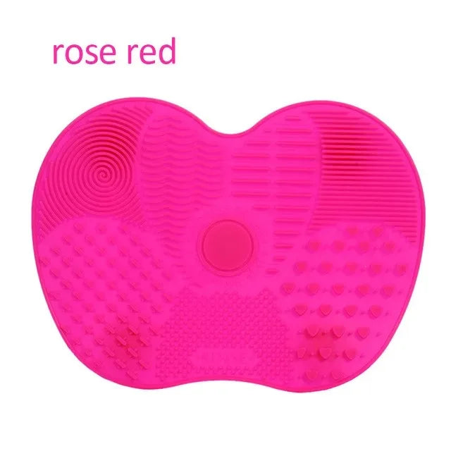 Silicone Brush Cleaner Cosmetic Make Up Washing Brush Gel Cleaning Mat Foundation Makeup Brush Cleaner Pad Scrubbe Board