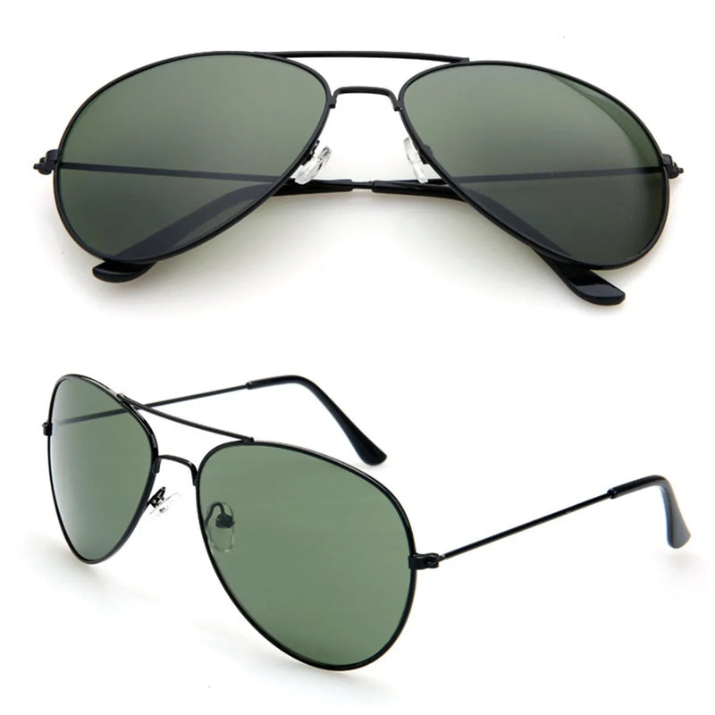 FOENIXSONG 2022 Fashion Mens Sunglasses for Women Classic Pilot Style Gradient Mirror Lens Retro Sun Glasses