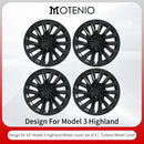 4PCS Wheel Cap 18 Inch Turbine Automobile Hubcap for Tesla Model 3 Highland 2023-2025 Hub Cap Performance Replacement for Tesla