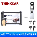 THINKCAR THINKSCAN 689BT Professional Car Diagnostic Tool CANFD DOIP Bi-directional ECU Coding 34 Reset Full System Obd2 Scanner