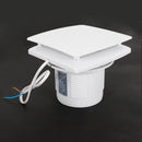 12W Wall Exhaust Fan Ventilation Channel Fan Bathroom Kitchen Garage Pipe Tube Fan 100mm 220V DHL