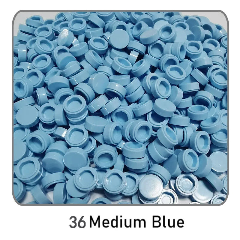 1000pcs DIY Pixel Art Bricks1x1 Round Tile Building Blocks Compatible with 98138 Anime Figure Assemble Toys Gift for Children