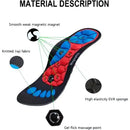 1 Pair Foot Acupressures Insoles Men Women Foot Massage Sport Insoles Magnetic Therapy Insoles for Relieve Fatigue Foot Training