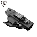 Glock 17/19/26 IWB Kydex Holster Open Top Pistol Cover with Steel Clip and Claw for Glock Handguns Right and Left hand Gun Bags