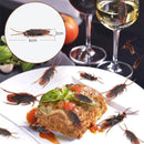 12pcs Prank Artificial Fake Cockroach Plastic Simulation Fake Roach Bug Funny Trick Joke Toys Halloween Props Spoof Decoration