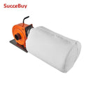 SucceBuy Dust Collector 1HP 537 CFM Air Flow Rolling Dust Collector with 21-Gallon Dust Collection Bag 2.5 Micron Bag Filtration