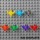 5PCS Cartoon Special Effects Pieces Arm Fist Wind Lightning Leg Flames Weapons Accessories Assemble Scene Bricks Kids for Toys