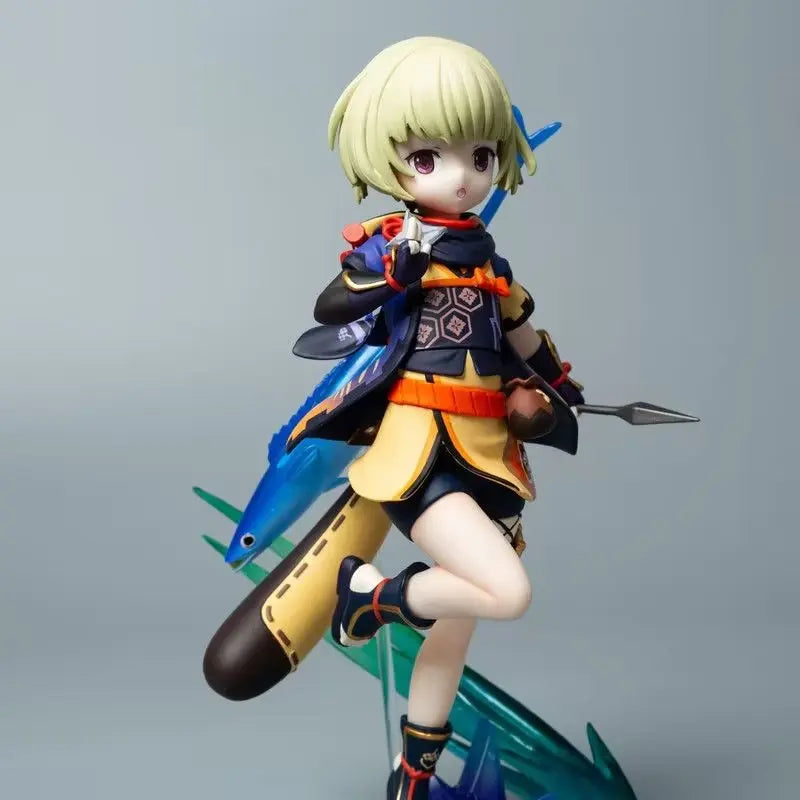 1/7 Anime Genshin Impact Figure APEX-TOYS miHoYo Sayu Kanu Gan Yu Collection Game Doll PVC Action Figure Model Toy For Gift