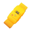 PP Luggage Belt 3 Digit Combination Luggage Strap with TSA Lock Travel EssentialsTravel Luggage Straps Suitcase Belts Adjustable