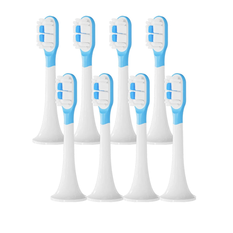 Replacement Toothbrush Heads For Xiaomi T300 T500 Sonic Electric Teeth Brush Mijia T300 Nozzles With Dust Cover Vacuum Packaging