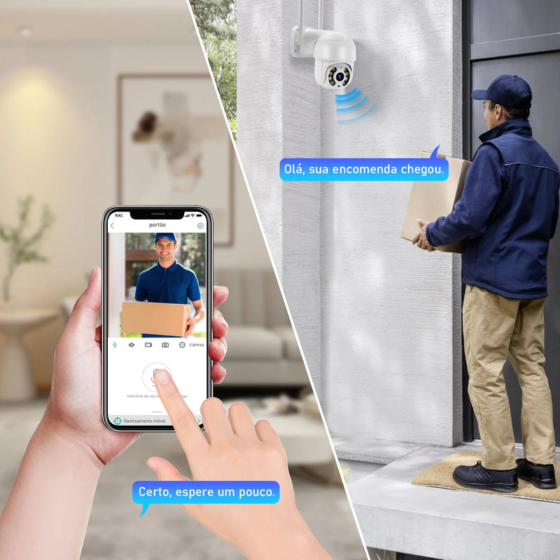 Icsee 1080P Full HD A8 Wifi Surveillance Cameras, Security Camera, Monitor, Camera Wifi Smart 360, Bluetooth