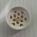 Little Builder 18450/ 56908 Wheel Tyre 81.6x44mm Technological Automobile Building Block DIY Assembly MOC Compatible Toys 1pcs