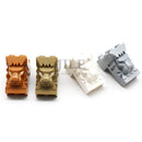 20pcs Building Blocks Brick Modified 2x3x3 with Cutout and Lion Head 30274 City Street View DIY Enlighten Compatible