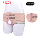 FAAK Silicone Briefs Fake Vaginal Realistic Panty Underwear Hiding Gaff Hip Enhancer for Cosplay Transgender Crossdressers Women