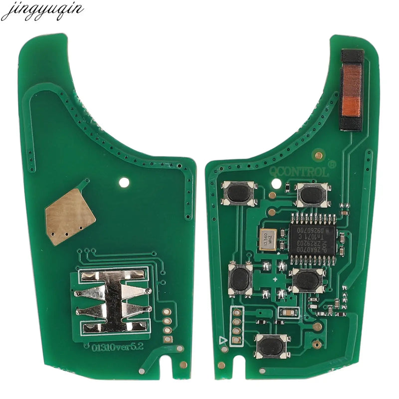 Jingyuqin 5pcs 315/433MHz ID46 PCF7937E Remote Car Key Circuit Board for Chevrolet Cruze Camaro Aveo Malibu Opel Buick 2/3/4B