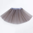 Tutu Princess Dress Mesh 2-8 Year Old Children's Halfbody Halloween Ballet Dance Performance Short Skirt Christmas Dress Girl