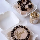 Acrylic Gold Dad Cake Topper Best  Happy Birthday    Father's Day Baking  Decoration Party Supplies