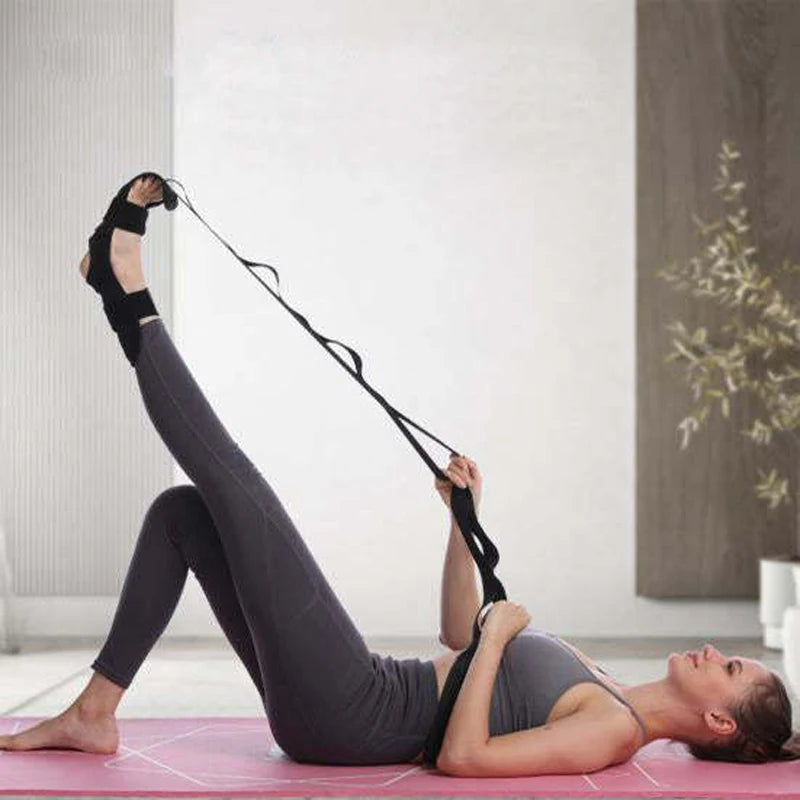 Yoga Ligament Stretching Belt Foot Rehabilitation Strap Plantar Fasciitis Leg Training Foot Ankle Joint Correction Sports Rope