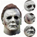 Michael Myers Mask Latex Halloween Cosplay Party with classic knife Match Horror Masquerade Costume Cosplay Mask for Adults