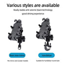 Motorcycle Phone Holder with Shock Absorber/no Shock Absorber Bike Handlebar Rearview Mirror Mount Stand Clip for 4.7-7.1″ Phone