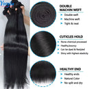 20 20 20 Inch Bundles 100% Human Hair Delivery 3 Days France 12A Straight Human Hair Bundles YOCYTU Raw Hair Bundles For Women
