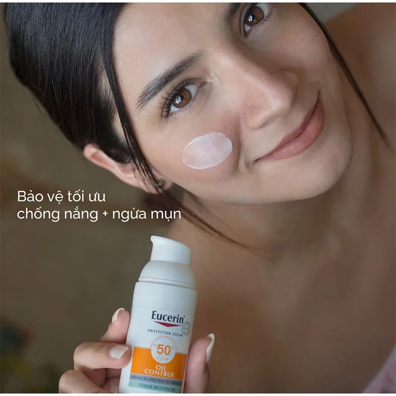 SPF 50+ Sunscreen Oil Control Summer Waterproof Facial Sunblock Women Oily Acne Prone Sensitive Skin UV Protection Moisturizing
